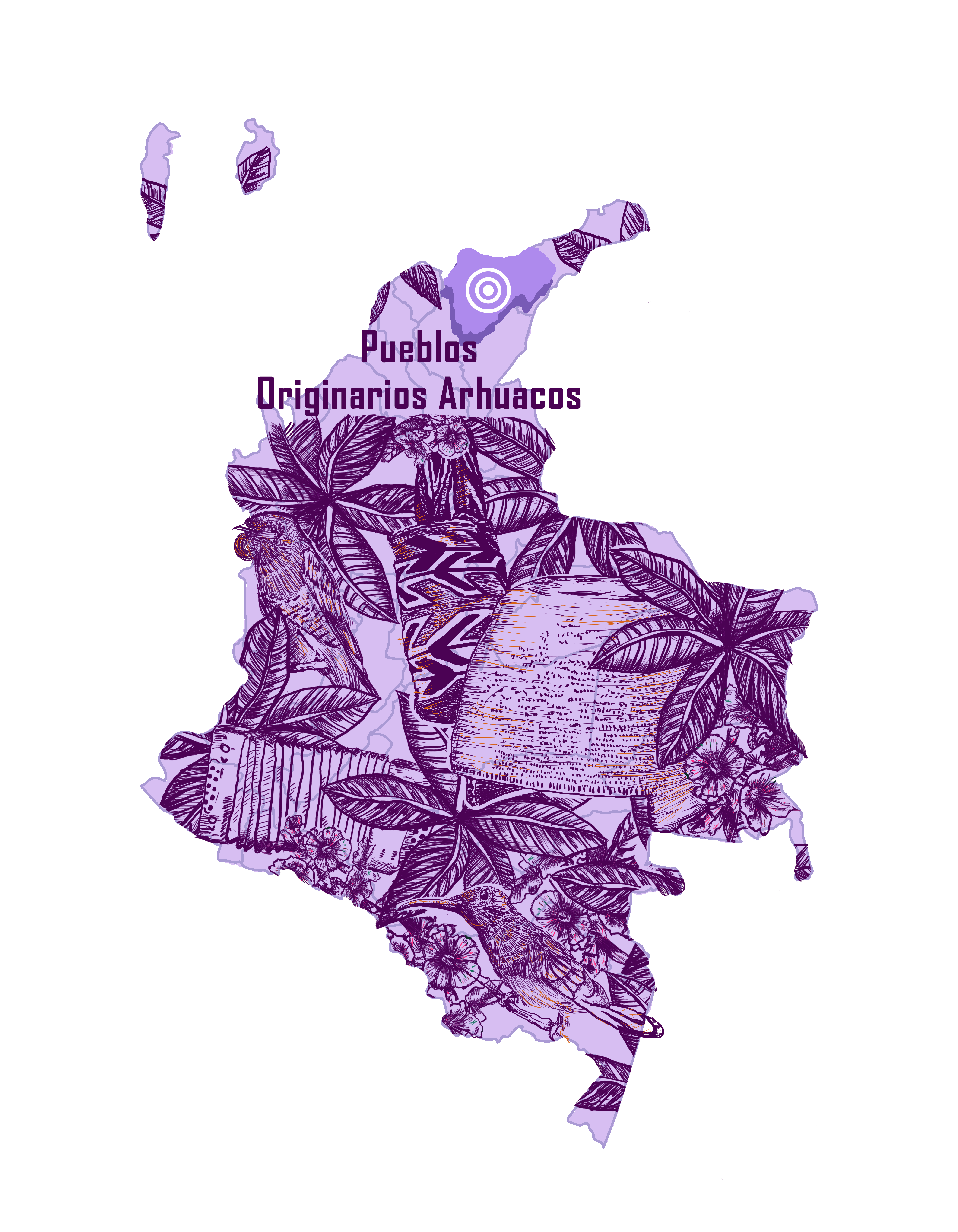 mapa Territorio Pueblos Originarios