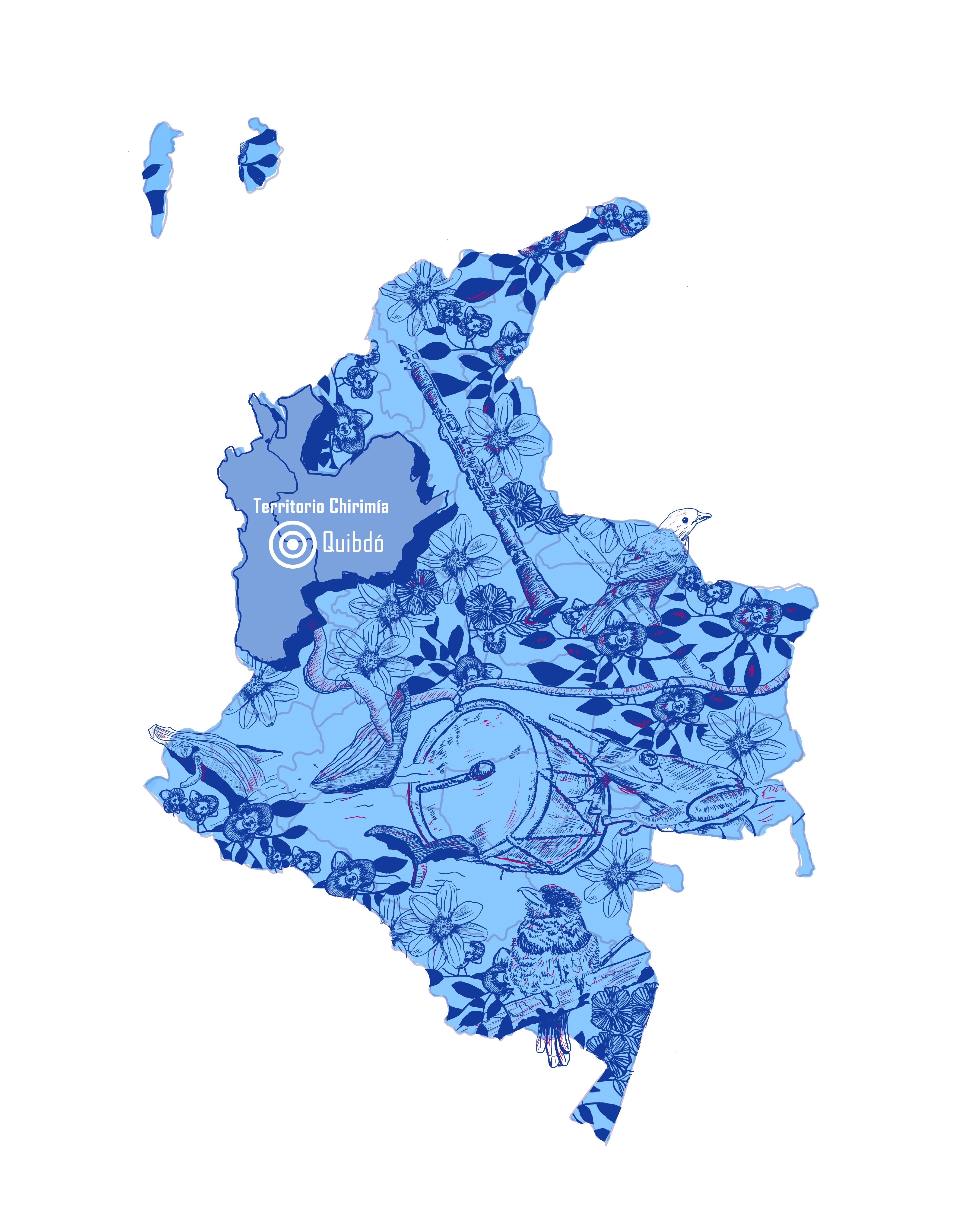 mapa Territorio Chirimia